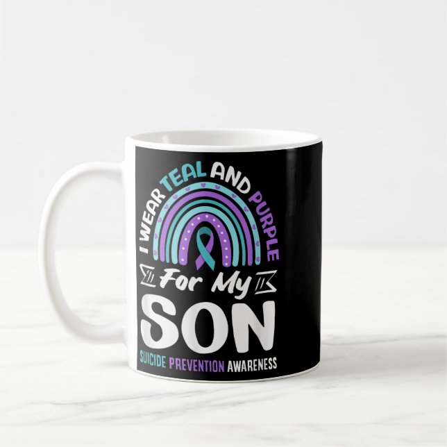 Mug Portez du sarcelle et du violet pour le design de  (Gauche)