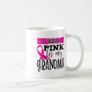 Mug Portez Le Rose Pour Ma Grand-Mère - Sensibilisatio