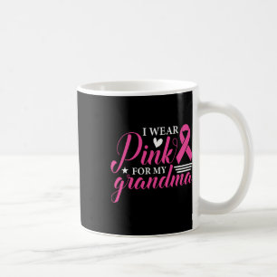 Mug Portez Le Rose Pour Ma Grand-Mère Sensibilisation 