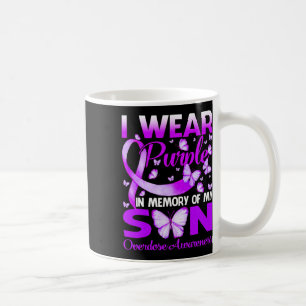Mug Portez Le Violet En Mémoire Pour Mon Fils Adjudica
