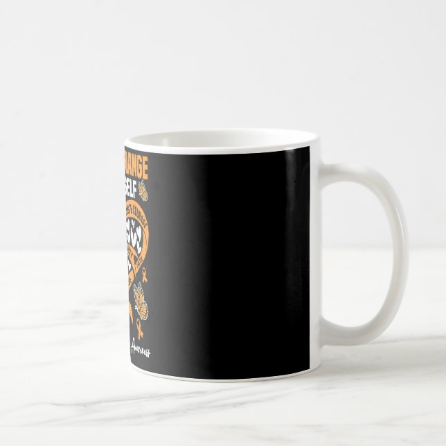 Mug Portez Orange MS Warrior Sclérose en Plaques (Droite)