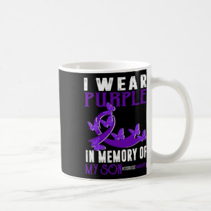 Mug Portez Purpleni En Mémoire De Mon Fils Surdose Adv