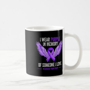 Mug Portez Violet En Mémoire De Quelqu'Un Que J'Aime S