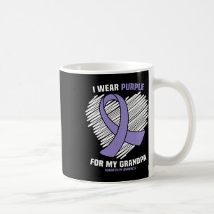 Mug Portez Violet Pour Mon Grand-Père Fibromyalgie Sen