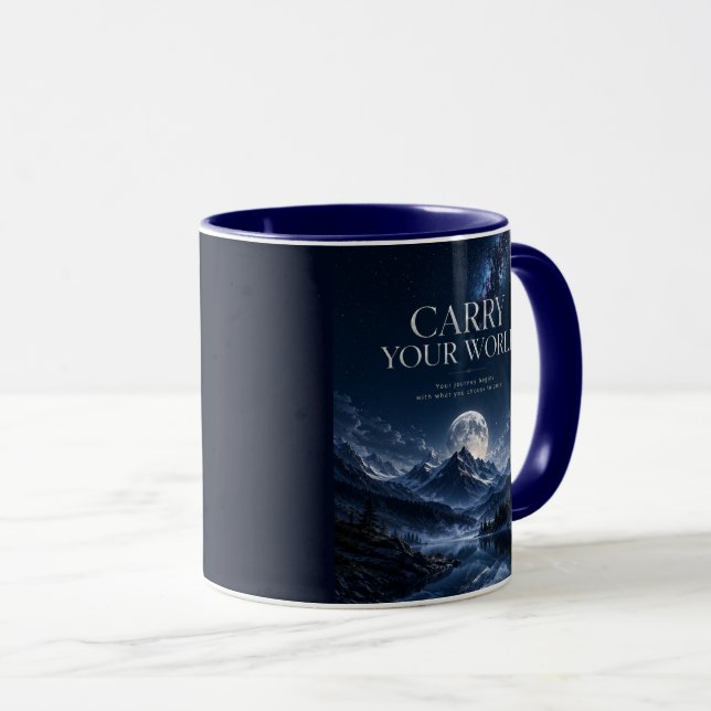 Mug Portez Votre Monde (Devant droit)
