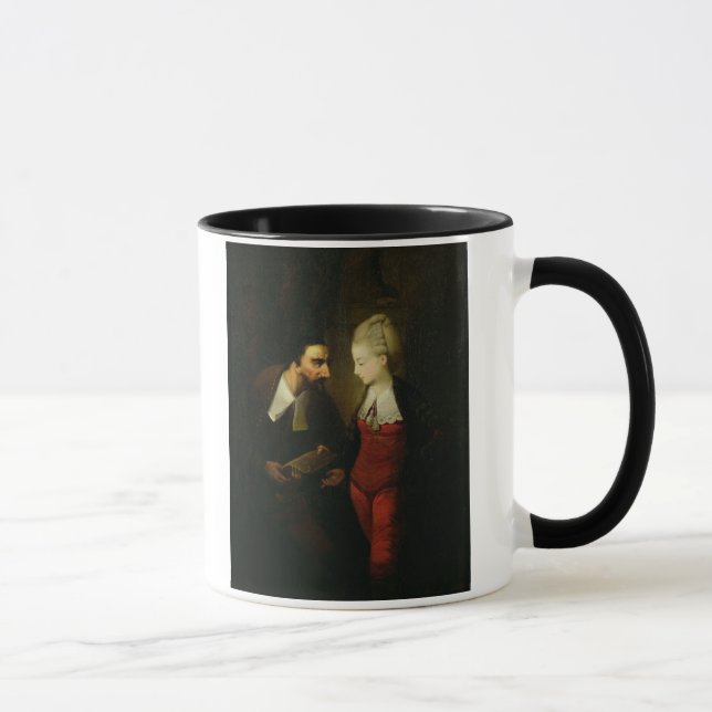 Mug Portia et Shylock "du négociant de Venise" A (Droite)