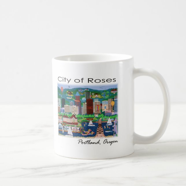 Mug Portland~ la ville des roses (Droite)