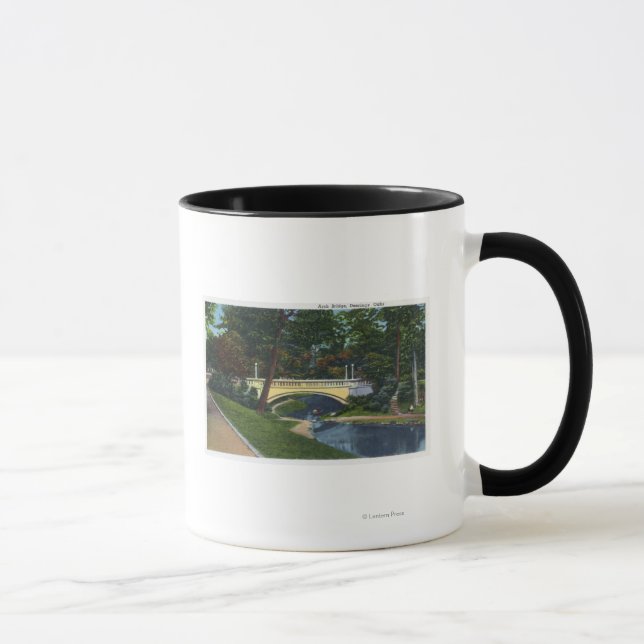 Mug Portland, MaineDeering Oaks Arch Bridge Vue (Droite)