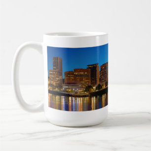 Mug Portland Orégon au panorama de nuit