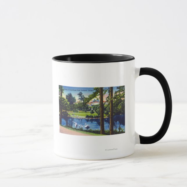 Mug Portland, OregonLaurelhurst Park Scene (Droite)