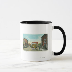 Mug Portland, vue de MaineScenic de carré du congrès