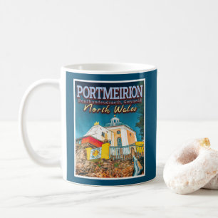 MUG PORTMEIRION - PENRHYNDEUDRAETH GWYNEDD NORTH WALES