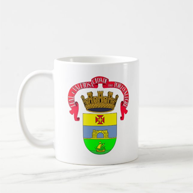 Mug Porto Alegre (Sceau de la ville) - BRÉSIL (Gauche)