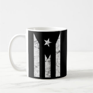 Mug Porto Rico Black Flag Fierté portoricaine Indépend