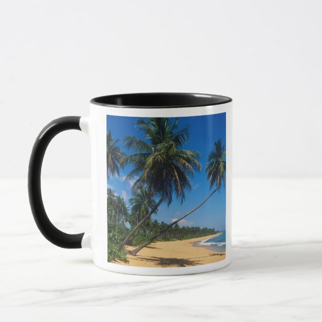 Mug Porto Rico, Isla Verde, palmiers. (Gauche)