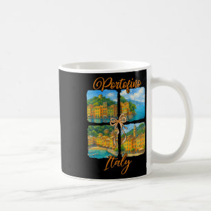 Mug Portofino Italie Voyageant Voyage Coquette Portofi