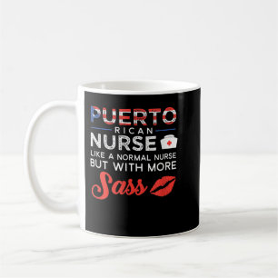 Mug Portoricain Infirmière Cadeau Infirmier Mais Avec