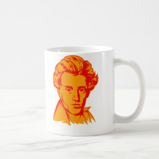 Mug Portra d'existentialiste de philosophie de Soren