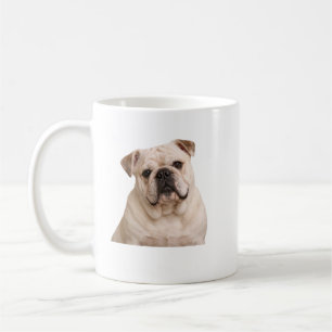 Mug Portrait Bulldog Crème – Cadeau pour Amateur d