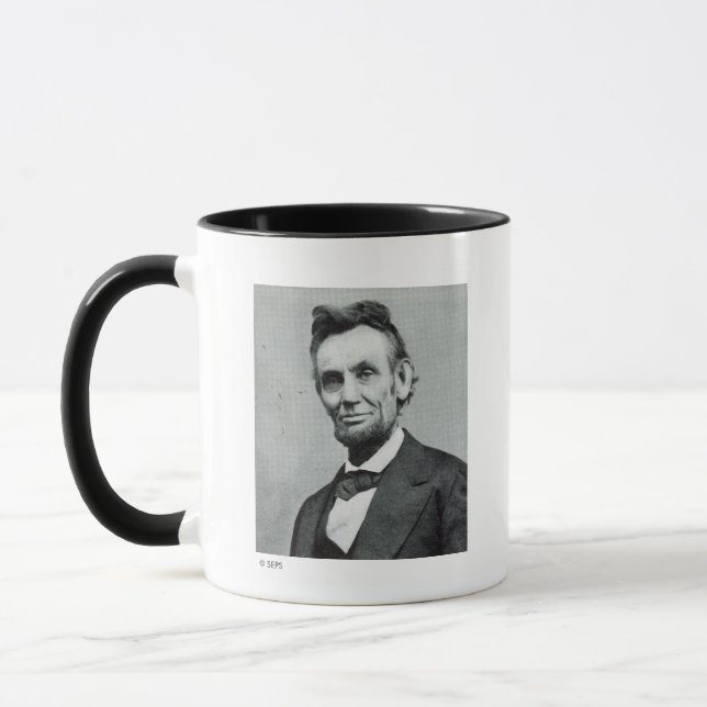 Mug Portrait d'Abe Lincoln 1 (Gauche)