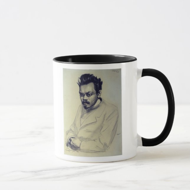 Mug Portrait d'Alexei M. Remizov, 1907 (Droite)