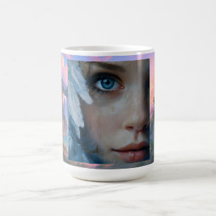 Mug Portrait d'ange éthéré