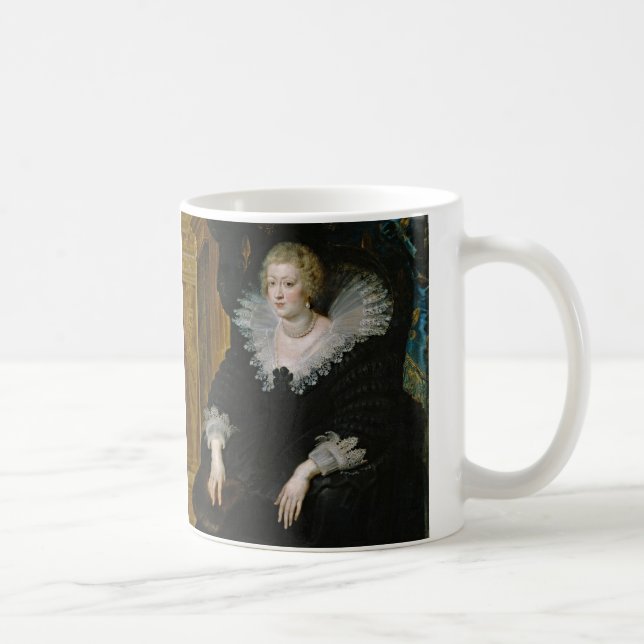 Mug Portrait d'Anne d'Autriche par Pierre Paul Rubens (Droite)