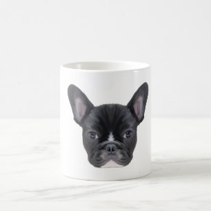 Mug Portrait d'art de Bulldog en France