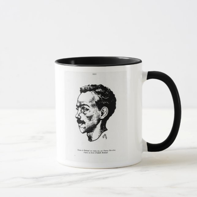 Mug Portrait d'Arthur Rimbaud (Droite)
