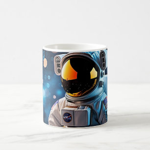 Mug Portrait d'astronaute en gros plan StarGazer