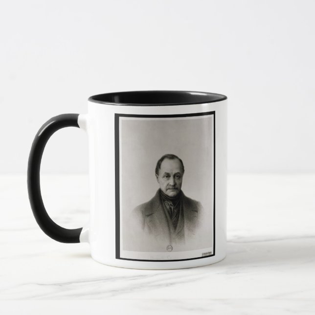 Mug Portrait d'Auguste Comte, philosophe français (Gauche)