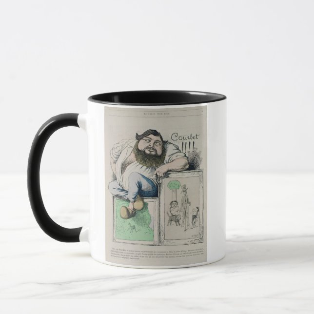 Mug Portrait de 1819-77) illustrations de Gustave (Gauche)