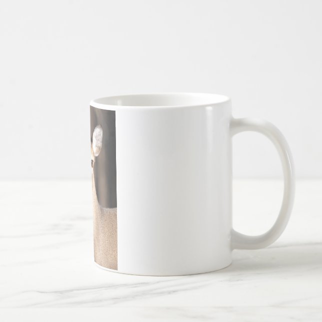 Mug Portrait de biche de cerf de Virginie (Droite)