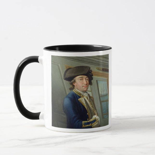 Mug Portrait de capitaine William Locker (1731-1800) (Gauche)