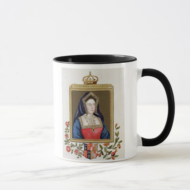 Mug Portrait de Catherine d'Aragon (1485-1536) ęrs Qu (Droite)