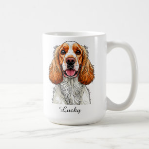 Mug Portrait de Chien Cocker Spaniel Anglais