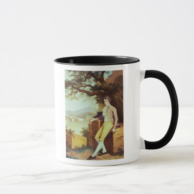 Mug Portrait de colonel David La Touche de Marcey (Droite)