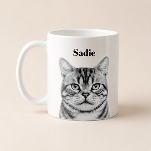 Mug Portrait de compagnie personnalisé Télécharger p