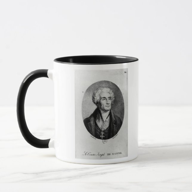 Mug Portrait de compte Joseph de Maistre (Gauche)