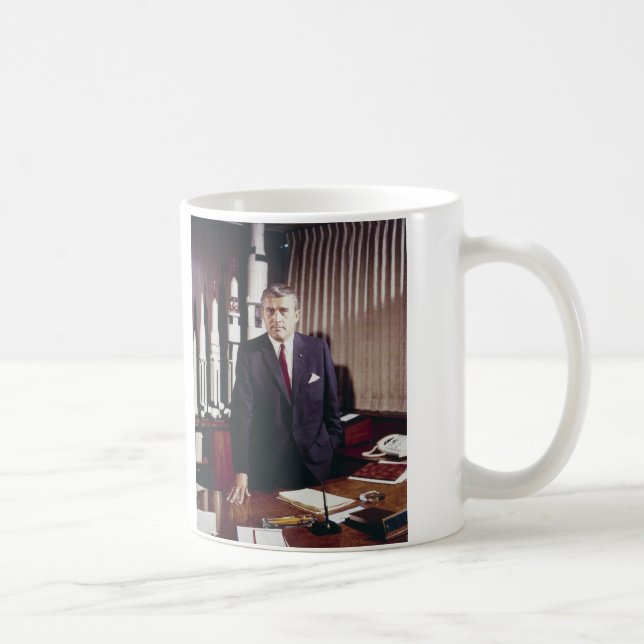 Mug Portrait de docteur Wernher von Braun (Droite)