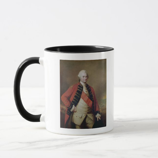 Mug Portrait de ęr baron Clive, 1773 de Robert Clive (Gauche)