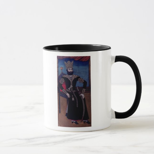 Mug Portrait de Fath-Ali, Shah de l'Iran, (Droite)