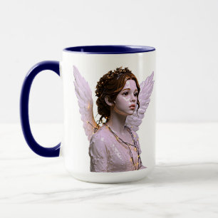 Mug Portrait de Femme Angélique