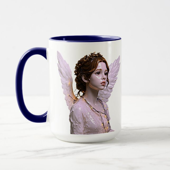 Mug Portrait de Femme Angélique (Gauche)