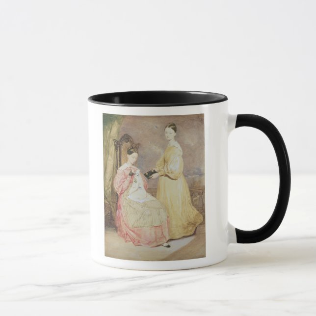 Mug Portrait de Florence Nightingale et de elle (Droite)