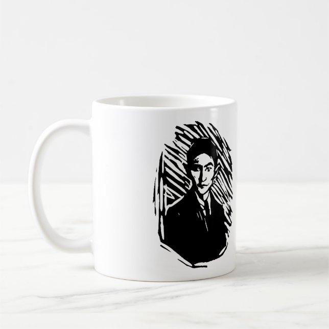 Mug Portrait de Franz Kafka (Gauche)