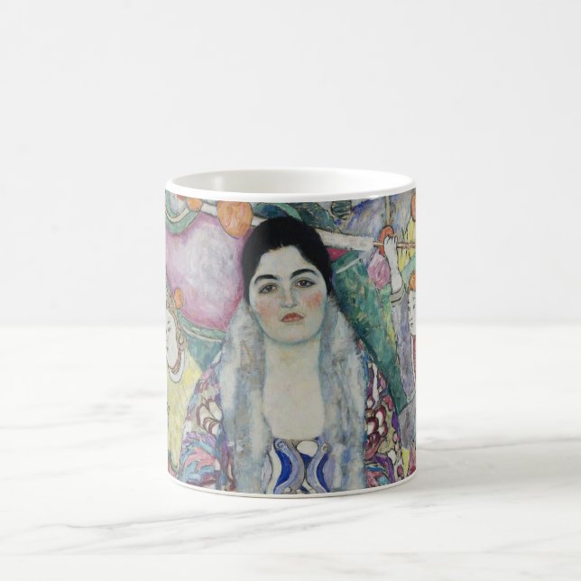 Mug Portrait de Friederike Maria Beer par Gustav Klimt (Centre)