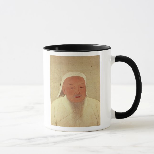 Mug Portrait de Genghis Khan, mongole Khan (Droite)