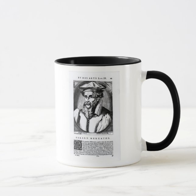 Mug Portrait de Gerard Mercator (Droite)