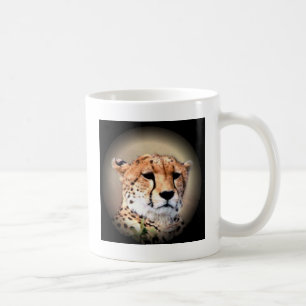 Mug Portrait de guépard au clair de lune : la grâce de